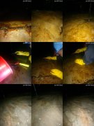 廣州時(shí)尚天河(hé)風(fēng)管清洗前，中，後